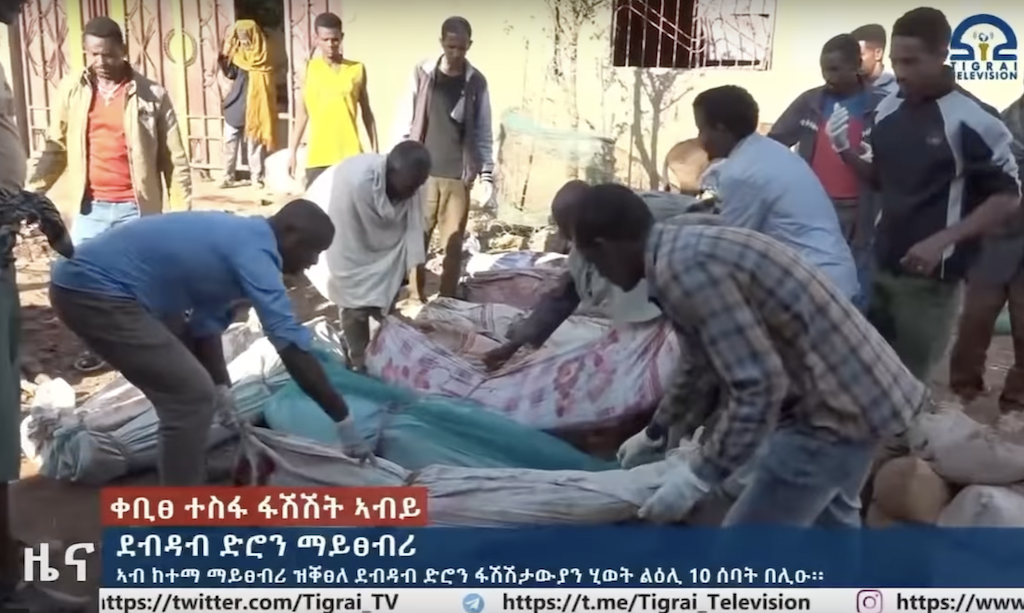 Etiopia attacchi aerei droni, centinaia di morti tra i civili in Tigray
