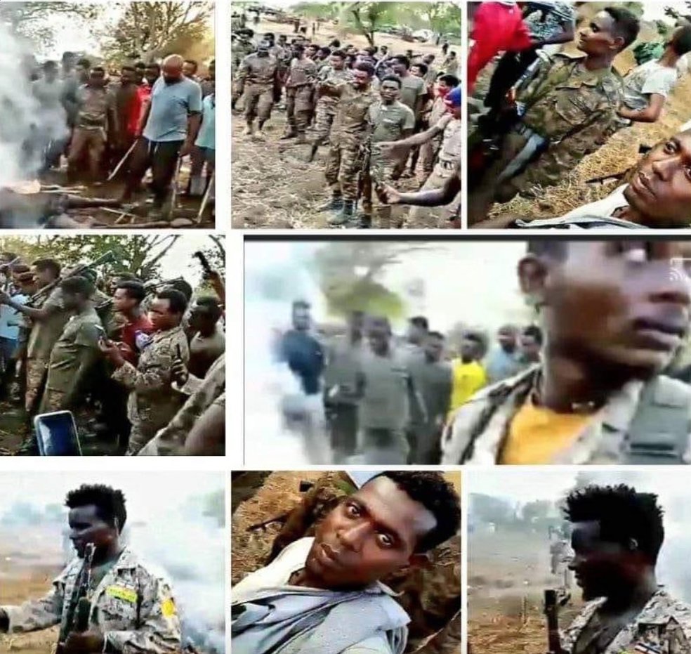 Etiopia, prove video di prigionieri bruciati vivi come vendetta.