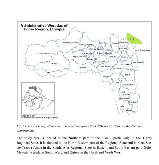 IROB, territorio e minoranza etnica in Etiopia