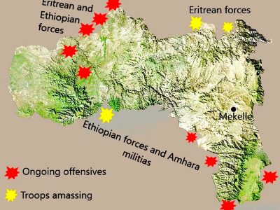 Etiopia, Nuovo Scontro Tra Le Forze Governative Ed Eritree Contro Le Forze Di Difesa Del Tigray
