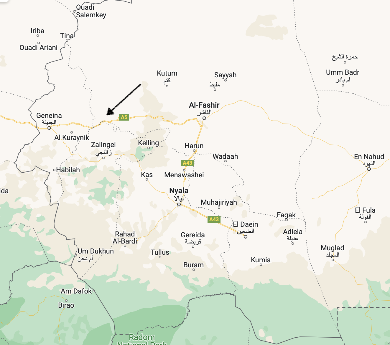 Darfur occidental
